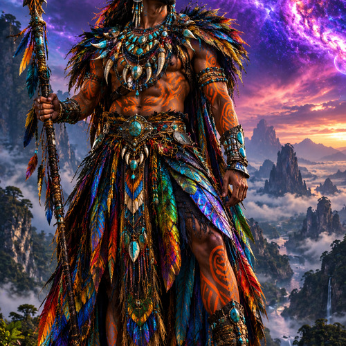 Naga - North East Tribal Indian Warrior