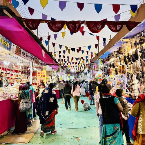 Colours of the Local Mela-The Festive Street