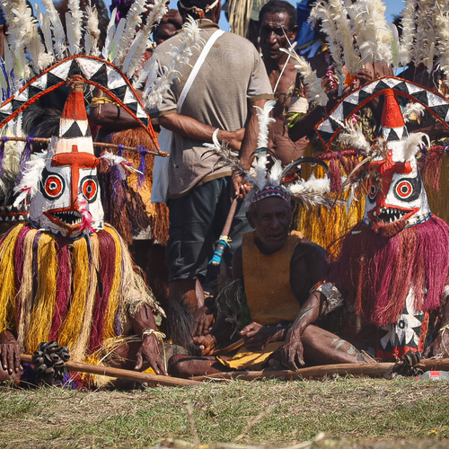 Sitting with spirits