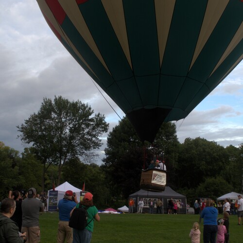 Lift-Off at the 2026 Great Falls Balloon Festival Grounds