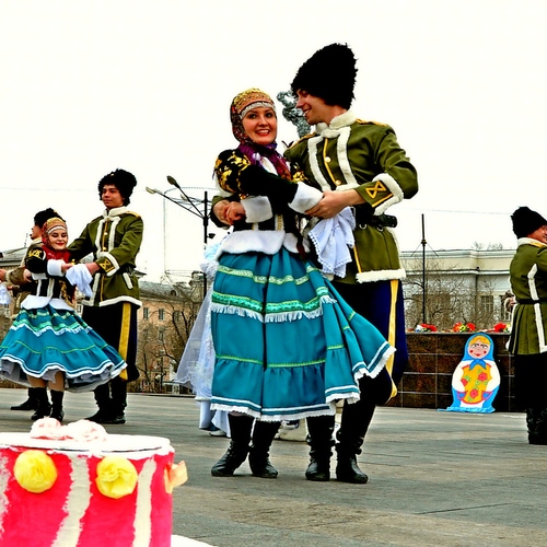 Встречаем масленицу.