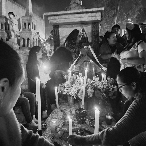 La vela de Dia de Muertos 2