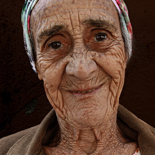 The Softness of Time in a Gentle Smile