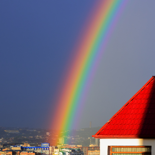 Where the rainbow ends