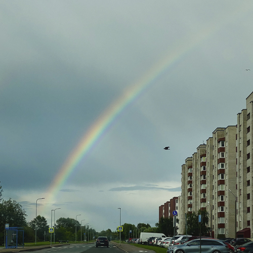 The colors of the rainbow