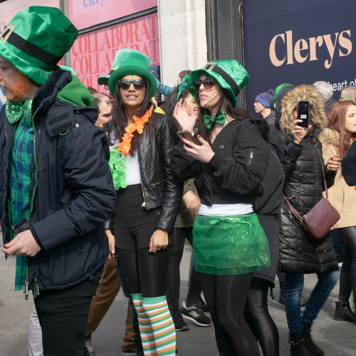 St. Patric\"s day in Dublin