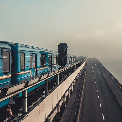 Утро в городе