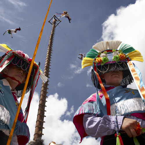 Danzantes en Cuetzalan