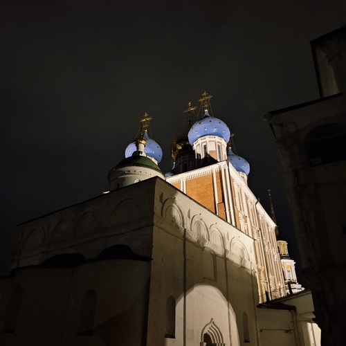 Ночь в Рязанском кремле
