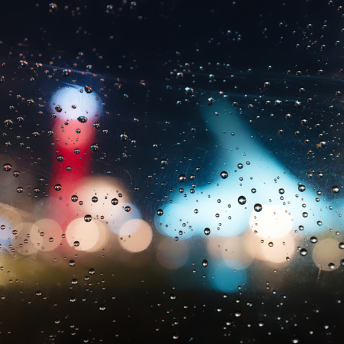 Kobe in the Rain