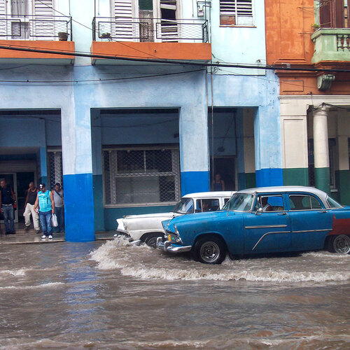 Desafiando a la lluvia