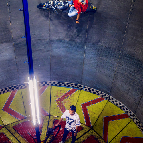 Defying Gravity at the Night Festival