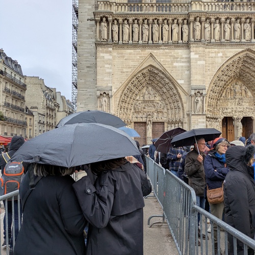 Queueing in the Rain
