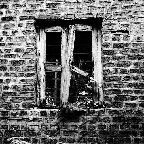 Broken window