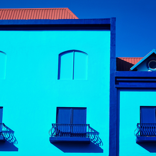 Geometry in Blue