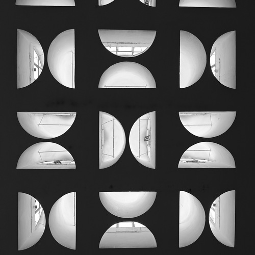 The semi-circular skylights