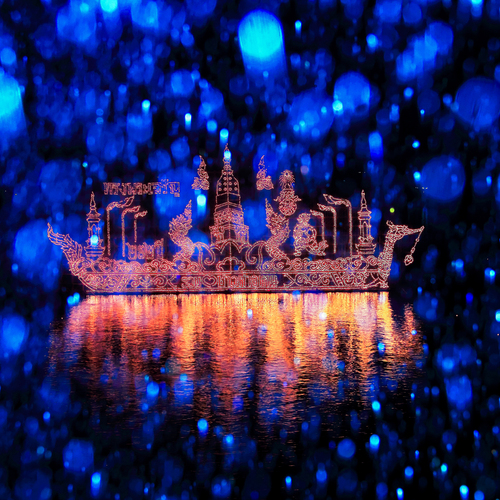 Floating Through the Blue Dreams