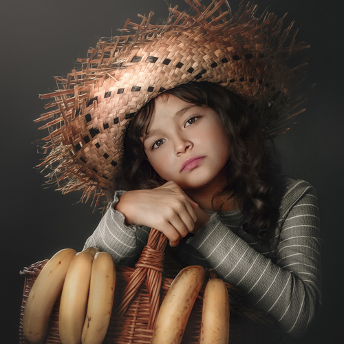 The Girl with the Straw Hat