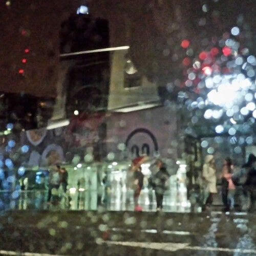 Rain in the city