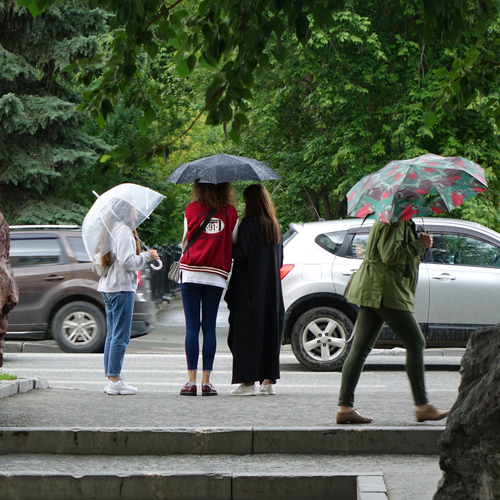 ГОРОД  ДОЖДЕЙ…