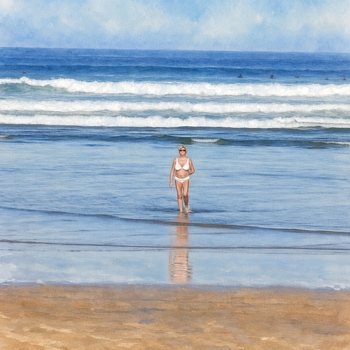Blue calm
