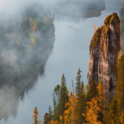 Осень на Усьвинских столбах