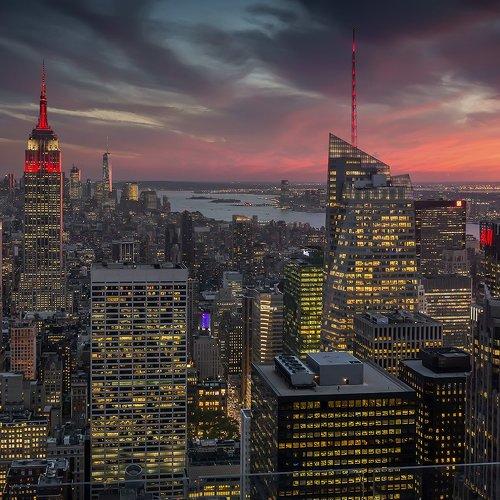 Вечерний Нью-Йорк