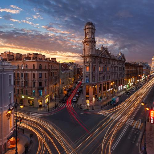 Five Corners Saint Petersburg Twilight