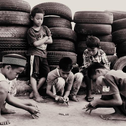 Playing Marbles