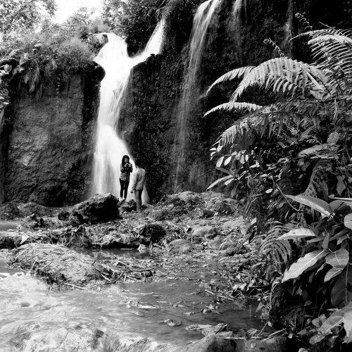 romantic waterfall