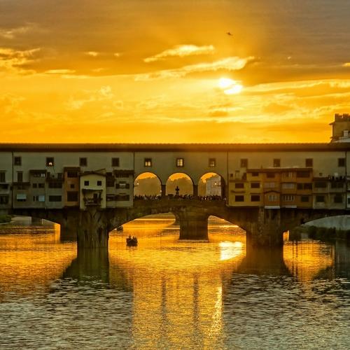 Флоренция, мост Ponte Vecchio