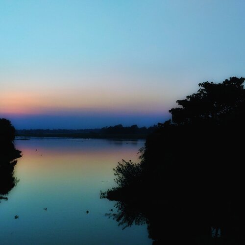 Sun rise of nature