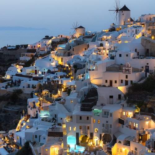 Lights of Oia