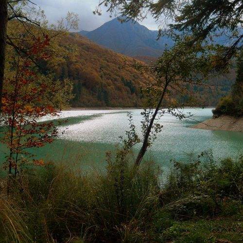lake Barcis, Italy
