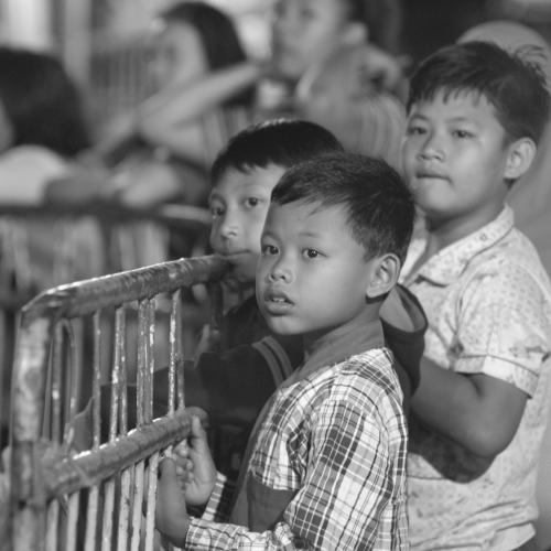 waiting for the show
