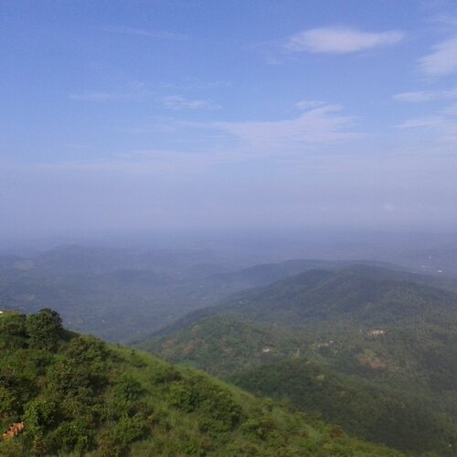 up the hills