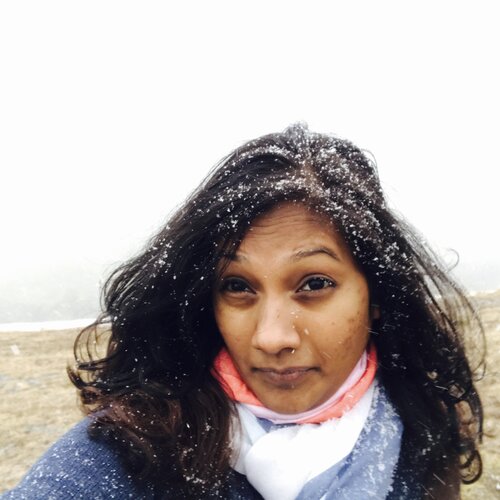 Drenching in snow