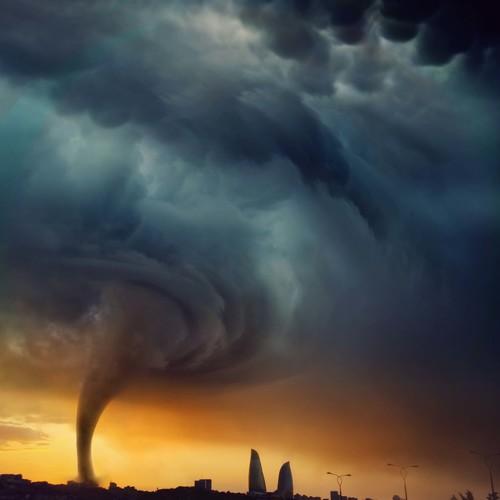 Sunset Tornado