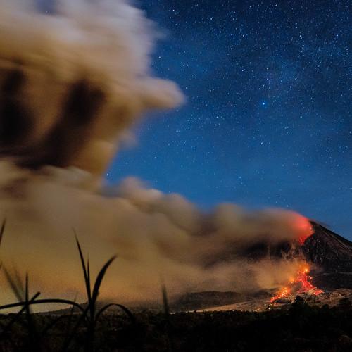Eruption Of Mount Sinabung In Indonesia