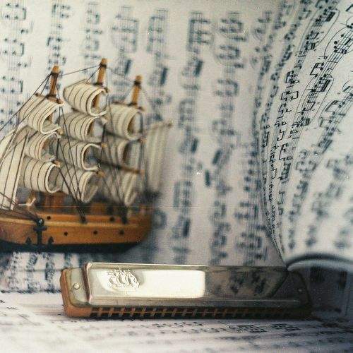 sailing across the music