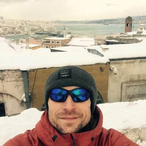 On the roof of istunbul