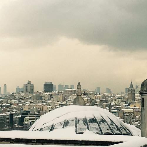 On the roof of istunbul