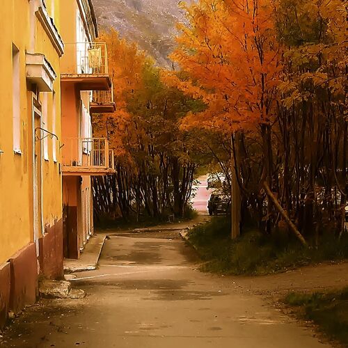 Родная улочка моя