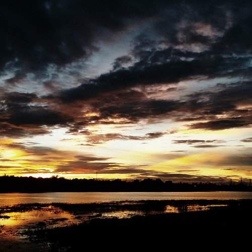 Colorful sunset