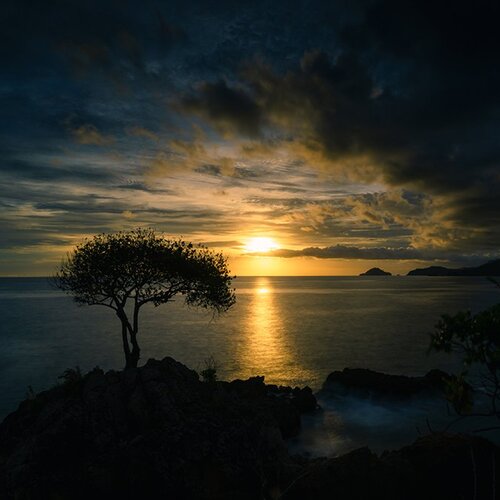 Sunset of Kilauan Bay