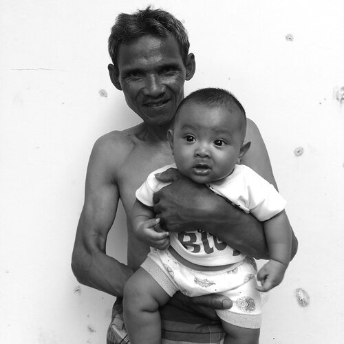 Baby & grandpa