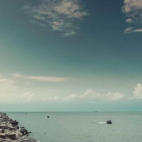 Abstract sea