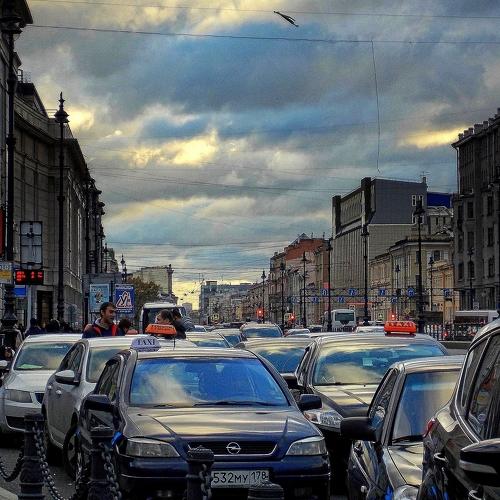 Лиговский проспект в  Санкт-Петербурге