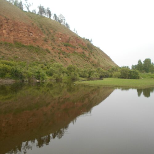 Красная гора.