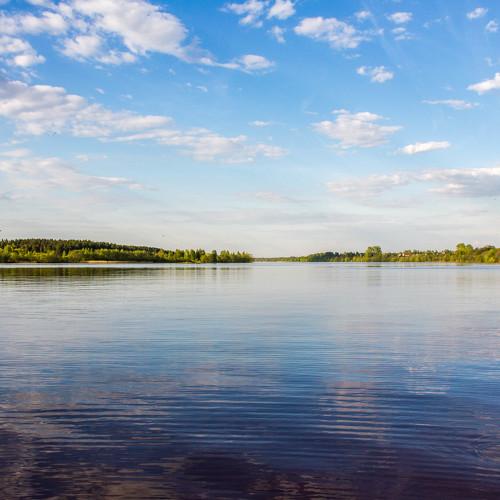 утро на Волге
